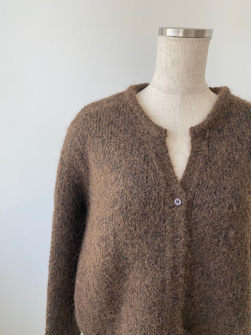 キーネックルーズニットカーディガン | SL2244612 | アイボリー