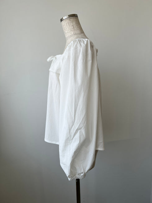 スクエアネックパフスリーブブラウス | SL2251607 | オレンジ