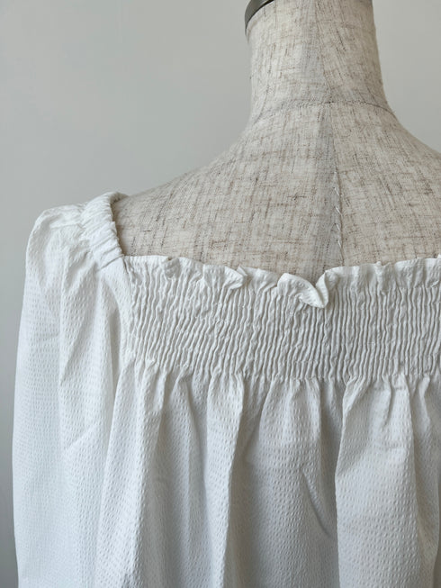 スクエアネックパフスリーブブラウス | SL2251607 | オレンジ