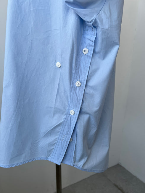 2wayサイドボタンカラーシャツ | SL2251606 | ブルー