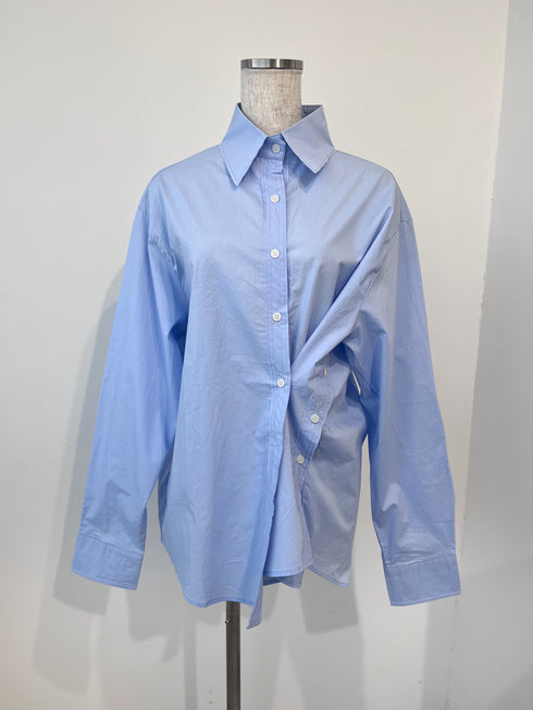 2wayサイドボタンカラーシャツ | SL2251606 | ブルー