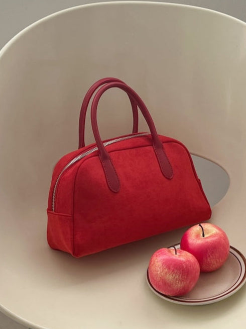 スエードハンドバッグ | SL1244602 | レッド