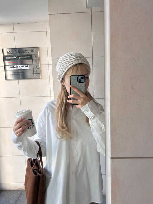 マーブルスプリングニット帽 | SL5251602 | アイボリー