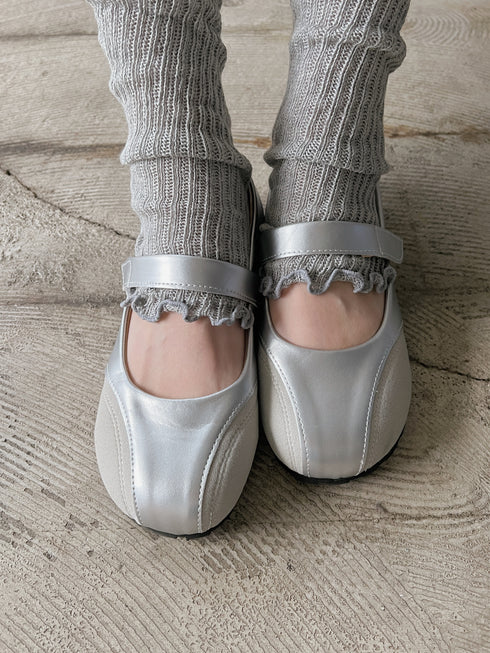バイカラーバレエシューズ | LD3244901 | シルバー