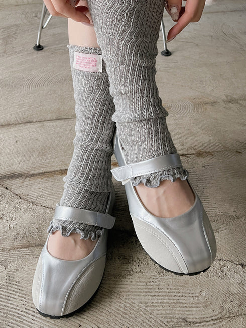 バイカラーバレエシューズ | LD3244901 | シルバー