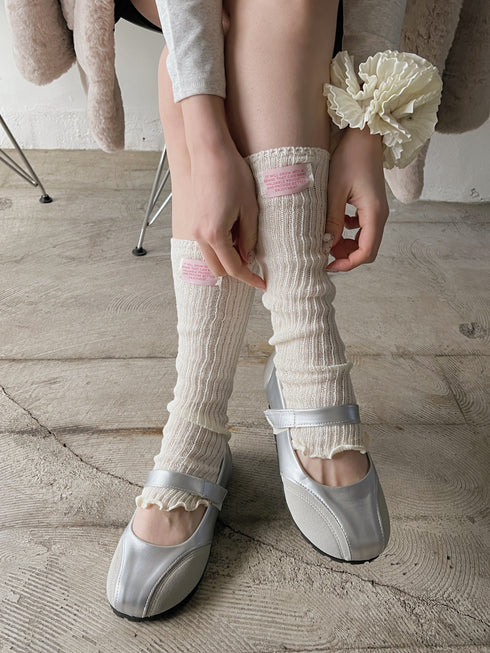 バイカラーバレエシューズ | LD3244901 | シルバー