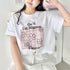 チェックボックスロゴプリント半袖Tシャツ | SL2262007 | ピンク