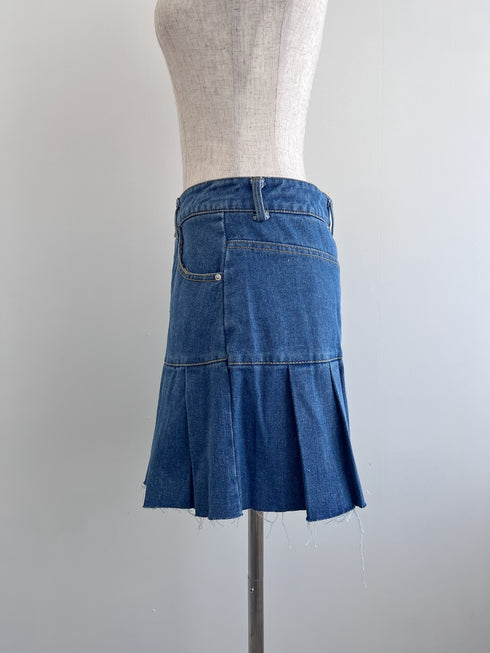 デニムプリーツスカート | GR2242517 | ブルー