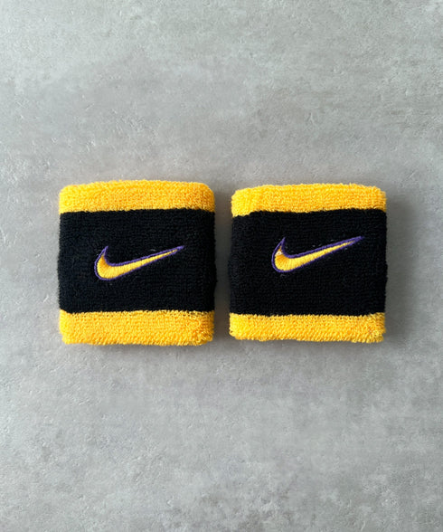 NIKE(ナイキ)/2個セット スウッシュ 刺繍 無地 リストバンド 2パック | IL4212001 | ゴールド