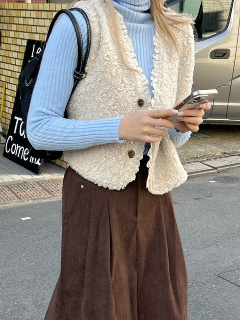 アイスカラータートルネックニット | SL2244645 | ライトブルー