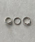 シンプル3セット リング | IS4221421 | シルバー
