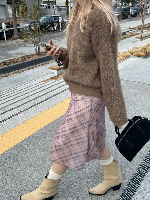 ストラップヴィンテージシャギーニット | SL2244658 | ブラウン