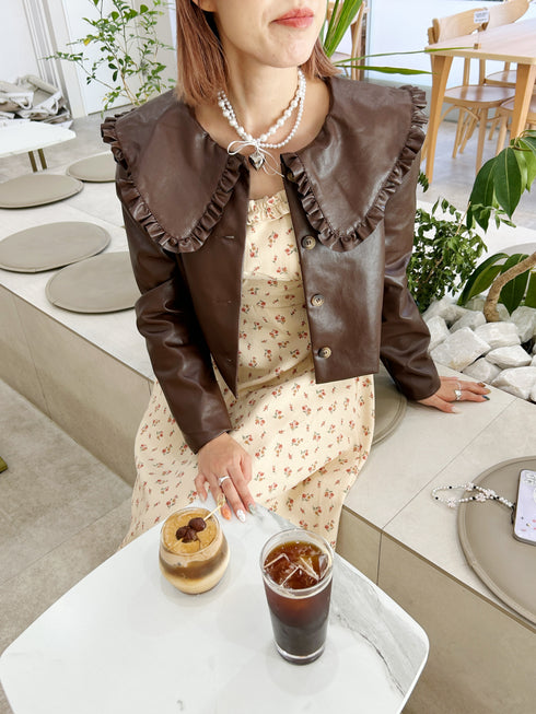 2連パールハートリボンネックレス | SL4233616 | ホワイト