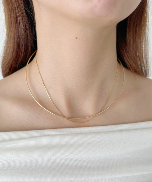 ショートメタルチョーカーネックレス | IS42311032 | ゴールド