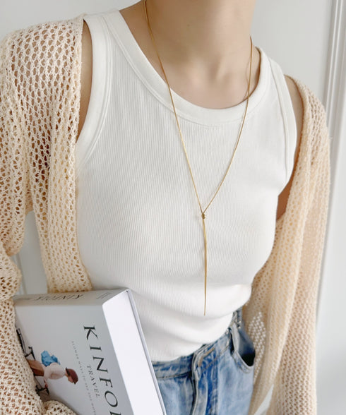 ノットチェーンロングネックレス | IS4221817 | ゴールド