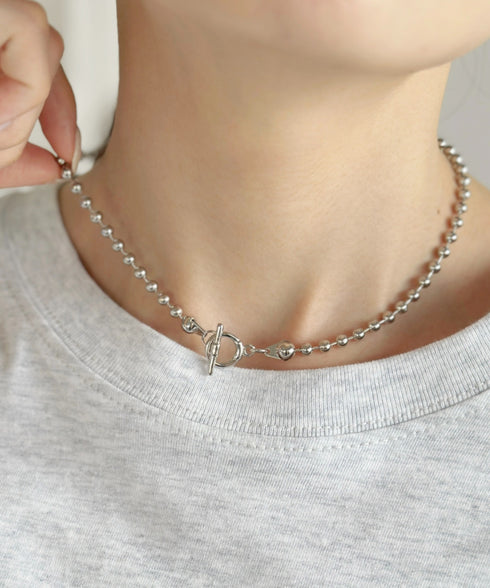2wayマンテルボールチェーンネックレス | IS4231839 | シルバー