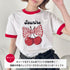 チェリーリボン半袖リンガーTシャツ | SL2252019 | レッド