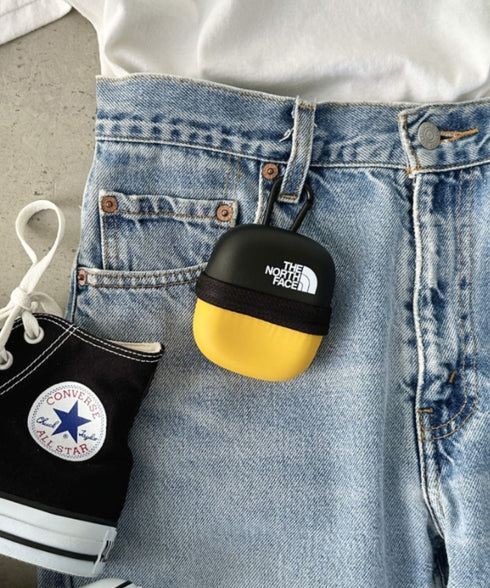 THE NORTH FACE(ザ・ノースフェイス)/カラビナ付 ヌプシモールドポーチ バイカラーポーチ 小物入れ /NUPTSE MOLD POUCH | IM6242018 | イエロー