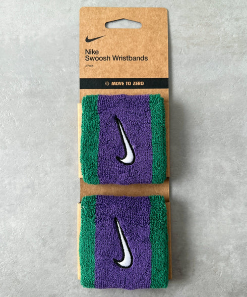 NIKE(ナイキ)/2個セット スウッシュ 刺繍 無地 リストバンド 2パック | IL4212001 | パープル系その他