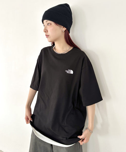 THE NORTH FACE(ザ・ノースフェイス)/ビッグロゴ プリント バンダナ 半袖 Tシャツ/M'S BANDANA S/S R/TEE | IM2251068 | ブラック
