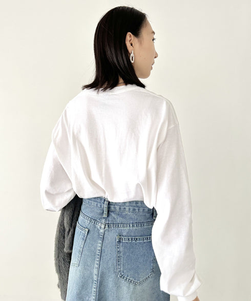 GILDAN(ギルダン) /ベーシック ロングスリーブ Tシャツ コットン ビッグシルエット オーバーサイズ サイズカラバリ豊富 長袖 ロンT 6.0オンス | 2193062 | ホワイト