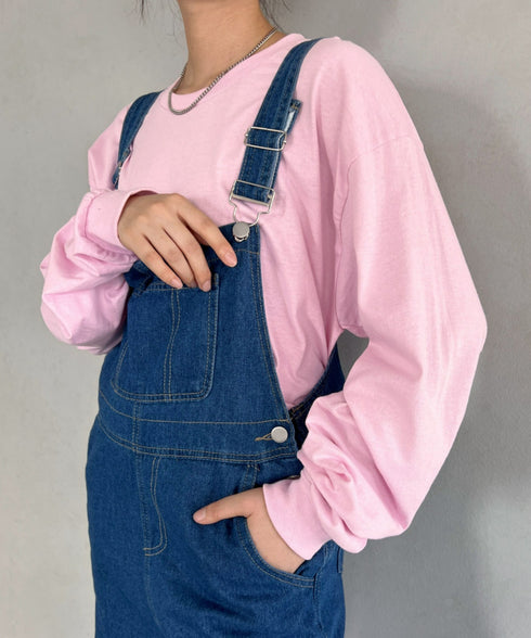 GILDAN(ギルダン) /ベーシック ロングスリーブ Tシャツ コットン ビッグシルエット オーバーサイズ サイズカラバリ豊富 長袖 ロンT 6.0オンス | 2193062 | ライトピンク