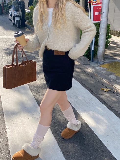 キーネックルーズニットカーディガン | SL2244612 | アイボリー