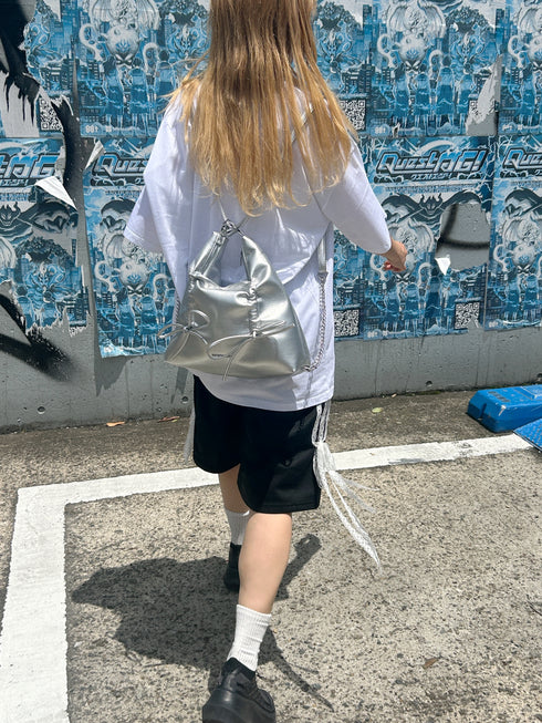 2wayダブルリボンバッグ | SL1241607 | シルバー