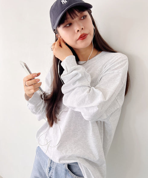GILDAN(ギルダン) /ベーシック ロングスリーブ Tシャツ コットン ビッグシルエット オーバーサイズ サイズカラバリ豊富 長袖 ロンT 6.0オンス | 2193062 | アッシュグレー