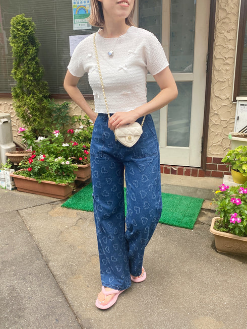 リボンメロウTシャツ | SL2233623 | ホワイト