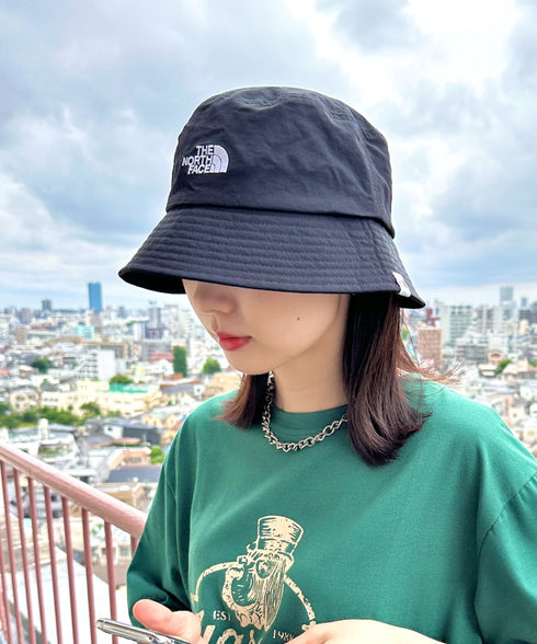 THE NORTH FACE(ザ・ノースフェイス)/ワンポイント ブランドロゴ刺繍 バケットハット/STANDARD BUCKET HAT | IM5242030 | ブラック