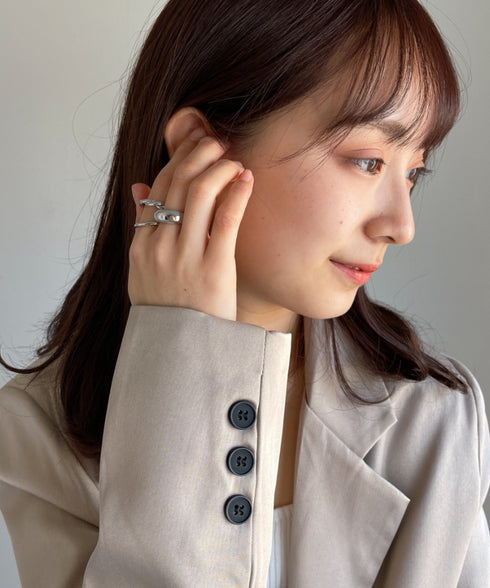 シンプル3セット リング | IS4221421 | シルバー