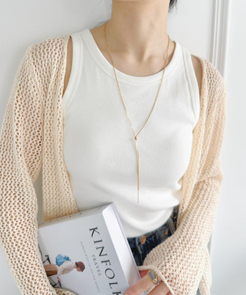 ノットチェーンロングネックレス | IS4221817 | ゴールド