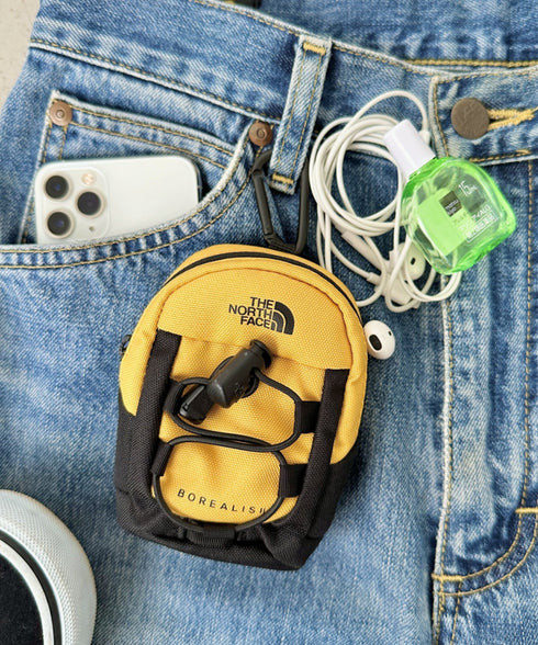 THE NORTH FACE(ザ・ノースフェイス)/ミニリュック ボレリアスミニポーチ 小物入れ コインケース/MINI BOREALIS POUCH | IM6243031 | イエロー