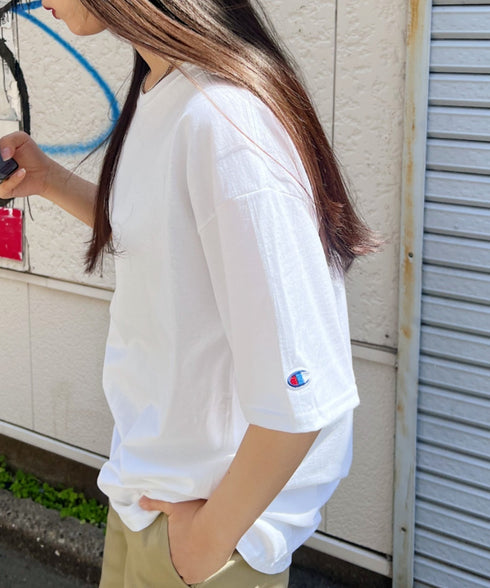 Champion Authentic T-SHIRTS チャンピオン サイズ展開多数 コットン 無地 1/2スリーブ 半袖 Tシャツ | 2191052 | ホワイト