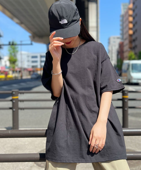 Champion Authentic T-SHIRTS チャンピオン サイズ展開多数 コットン 無地 1/2スリーブ 半袖 Tシャツ | 2191052 | ブラック