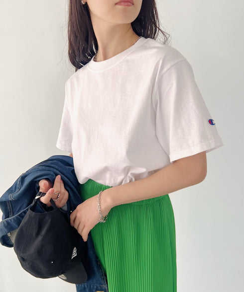Champion Authentic T-SHIRTS チャンピオン サイズ展開多数 コットン 無地 1/2スリーブ 半袖 Tシャツ | 2191052 | ホワイト