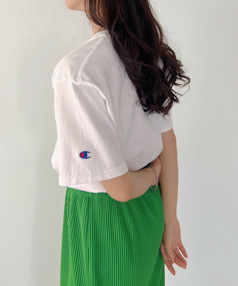 Champion Authentic T-SHIRTS チャンピオン サイズ展開多数 コットン 無地 1/2スリーブ 半袖 Tシャツ | 2191052 | ホワイト