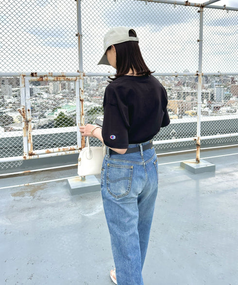 Champion Authentic T-SHIRTS チャンピオン サイズ展開多数 コットン 無地 1/2スリーブ 半袖 Tシャツ | 2191052 | ブラック