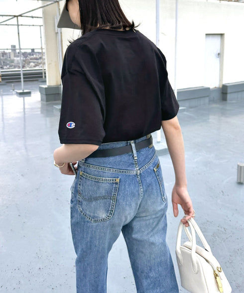 Champion Authentic T-SHIRTS チャンピオン サイズ展開多数 コットン 無地 1/2スリーブ 半袖 Tシャツ | 2191052 | ブラック