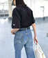 Champion Authentic T-SHIRTS チャンピオン サイズ展開多数 コットン 無地 1/2スリーブ 半袖 Tシャツ | 2191052 | ブラック