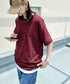 Champion Authentic T-SHIRTS チャンピオン サイズ展開多数 コットン 無地 1/2スリーブ 半袖 Tシャツ | 2191052 | マルーン