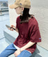 Champion Authentic T-SHIRTS チャンピオン サイズ展開多数 コットン 無地 1/2スリーブ 半袖 Tシャツ | 2191052 | マルーン