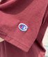 Champion Authentic T-SHIRTS チャンピオン サイズ展開多数 コットン 無地 1/2スリーブ 半袖 Tシャツ | 2191052 | マルーン