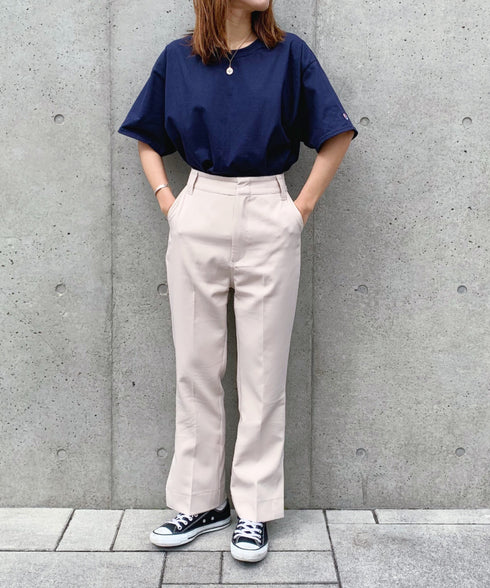 Champion Authentic T-SHIRTS チャンピオン サイズ展開多数 コットン 無地 1/2スリーブ 半袖 Tシャツ | 2191052 | ネイビー