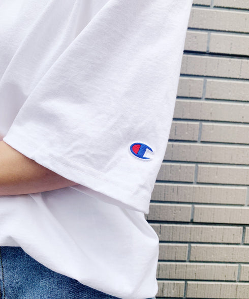 Champion Authentic T-SHIRTS チャンピオン サイズ展開多数 コットン 無地 1/2スリーブ 半袖 Tシャツ | 2191052 | ホワイト
