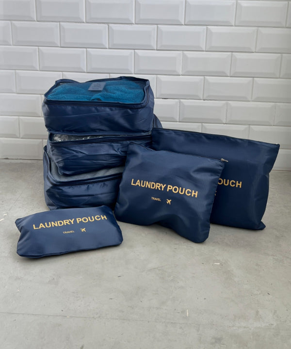 トラベルポーチ6点セット | 4191033 | ネイビー