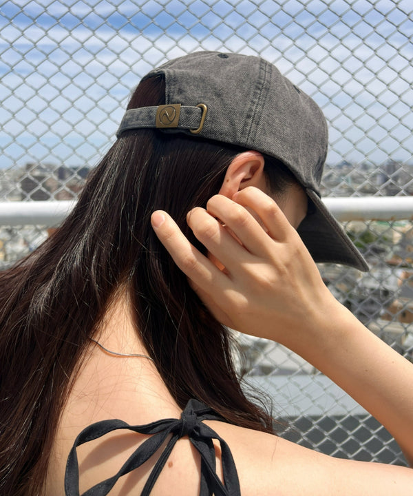 【newhattan】ニューハッタン 無地 ストーン ウォッシュド ツイル ローキャップ 帽子/STONE WASHED TWILL CAP | 4192001 | スミクロ