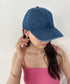 【newhattan】ニューハッタン 無地 ストーン ウォッシュド ツイル ローキャップ 帽子/STONE WASHED TWILL CAP | 4192001 | ダークブルー