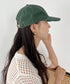 【newhattan】ニューハッタン 無地 ストーン ウォッシュド ツイル ローキャップ 帽子/STONE WASHED TWILL CAP | 4192001 | ダークグリーン
